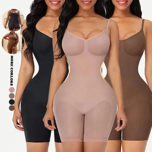 Women Full Body Butt Lifter Corset One-piece Shapewear